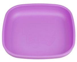 Re-Play® 7 in. Recycled Plastic Flat Plate - Purple