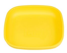 Re-Play® 7 in. Recycled Plastic Flat Plate - Yellow