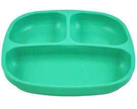Re-Play Recycled Plastic Aqua Divided Plate