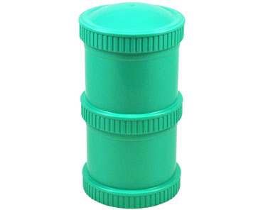 Re-Play® Recycled Plastic Snack Stack Set - Aqua