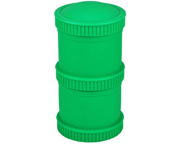 Re-Play® Recycled Plastic Snack Stack Set - Kelly Green