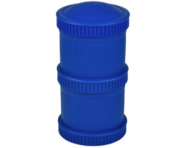 Re-Play® Recycled Plastic Snack Stack Set - Navy Blue