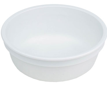 Re-Play® 12 oz. Recycled Plastic Bowl - White