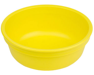 Re-Play® 12 oz. Recycled Plastic Bowl - Yellow