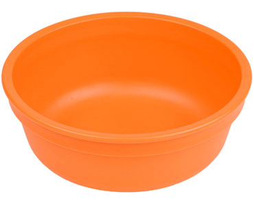 Re-Play® 7 oz. Recycled Plastic Bowl - Orange