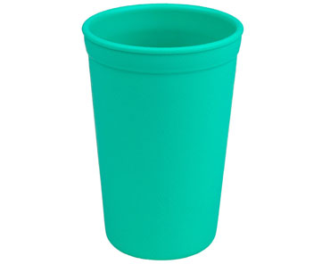 Re-Play® 10 oz. Recycled Plastic Tumbler - Aqua