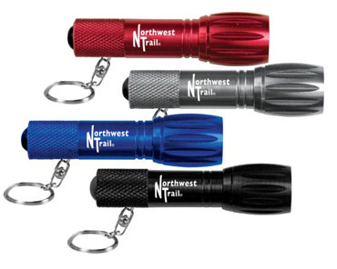 Northwest Trail LED Keychain Flashlight