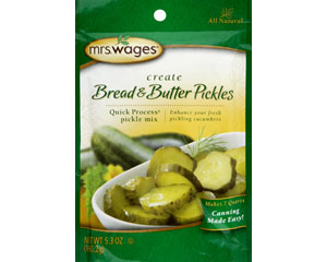 Mrs. Wages® Bread & Butter Pickle Mix 5.3oz