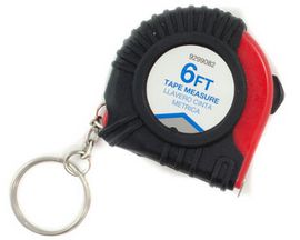 6-Foot Keychain Measuring Tape