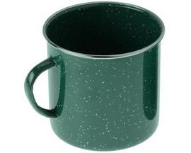 GSI Outdoors Enamelware Pioneer 24-Ounce Cup - Dark Green