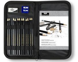 Royal & Langnickel Essentials Sketching Set - Slate Gray