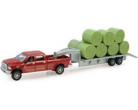 Tomy® Dodge® Ram™ Replica with Trailer and Bales