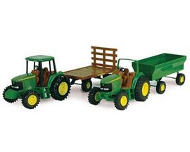 Tomy® John Deere® 8 in. Tractor and Wagon Replica