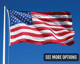 Flag Zone Nylon U.S.A. Flag - Choose your Size