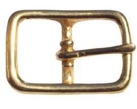 Weaver Leather® #121 Center Bar Buckle - Solid Brass