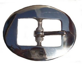 Weaver Leather® #132 Center Bar Buckle - Nickel Plated