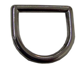 Partrade Nickel Plated Light Dee Ring #452 - Pick Your Size