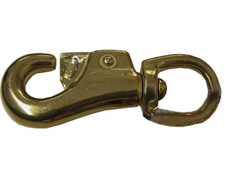 Weaver Leather Solid Brass Bull Snap - 7/8"