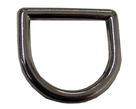 Partrade Nickel Plated Light Dee Ring #452 - Pick Your Size