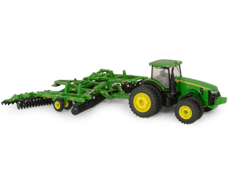 Tomy® John Deere® 8320R Tractor Replica with 637 Disk