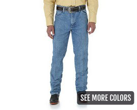 Wrangler® Men's Slim Fit Rigid Cowboy Cut Jeans