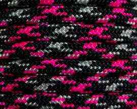 S&E Brand® Neon Ninja Pink 550 Paracord - 100 Feet