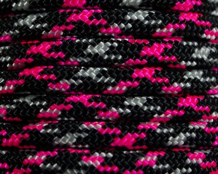 S&E Brand® Neon Ninja Pink 550 Paracord - 100 Feet