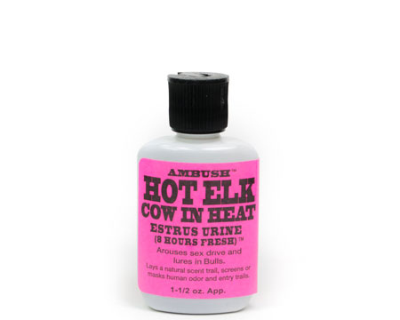 Moccasin Joe Hot Elk Cow in Heat Estrus Urine