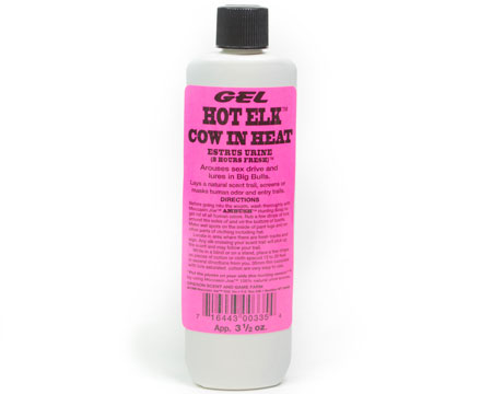 Moccasin Joe Hot Elk Cow in Heat Estrus Urine - Gel