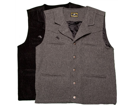 Wyoming Traders Men's Buckaroo Wool Vest