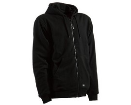 Berne® Original Hooded Thermal Lined Sweatshirt - Black