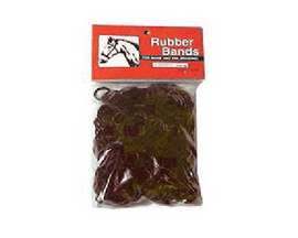 Partrade Brown Rubber Braid Bands