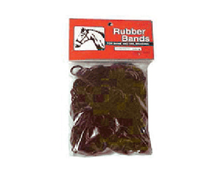 Partrade Brown Rubber Braid Bands