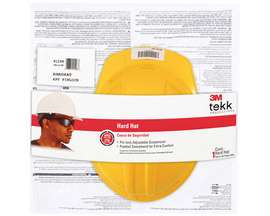 3M Tekk Hard Hat - Yellow