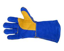 Forney® Large Heavy-Duty Welding Gloves - Blue
