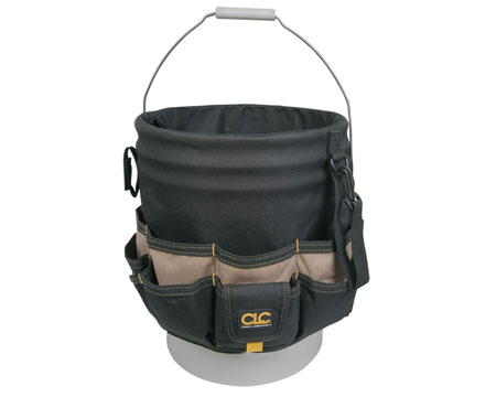Custom LeatherCraft® 48 Pocket Bucket Organizer