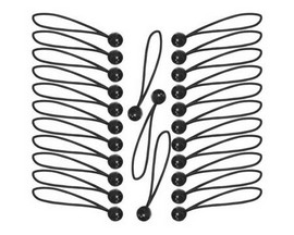 Keeper® 8 in. Bungee Toggle Ball Cords Set - 25 pack