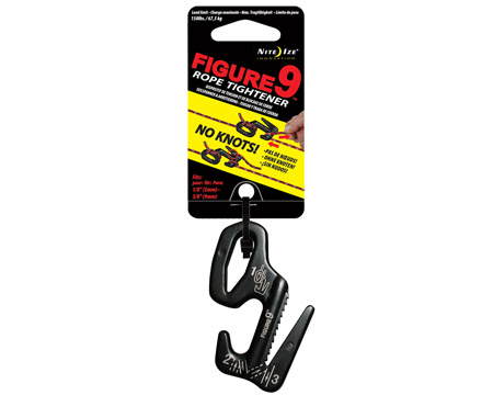 Nite Ize® Figure 9 Small Rope Tightener - Black