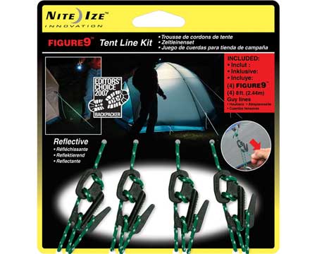 Nite Ize® Figure 9 Tent Line Kit - 4 pack