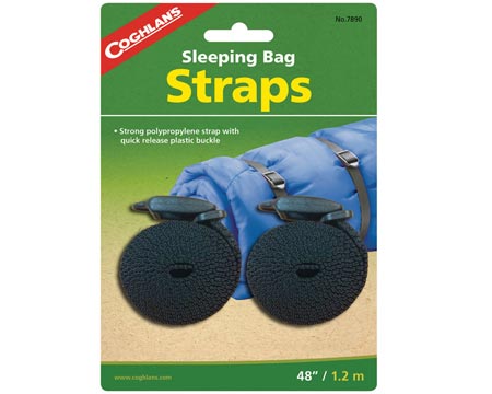 Coghlan® Sleeping Bag Straps - 2 pack