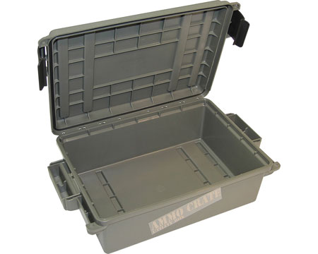 MTM Case-Gard® Army Green Ammo Crate Utility Box - 17.25" x 11" x 6"
