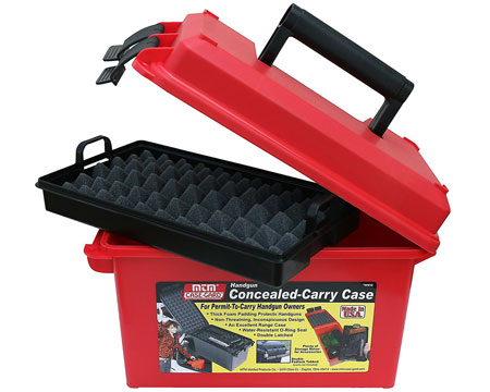 MTM Case-Gard® Handgun Concealed-Carry Case - Red
