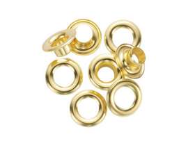 General Tools® 24-count Brass Grommet Refills - 1/4 in.