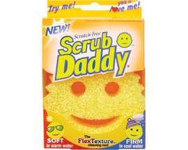 Scrub Daddy® Dual-Sided Scrubber & Sponge - Yellow