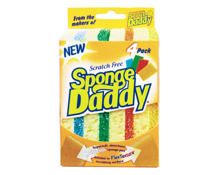Scrub Daddy® Sponge Daddy All Purpose Sponges - 4 pack