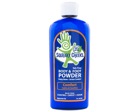Squeaky Cheeks Body & Foot Powder - Comfort