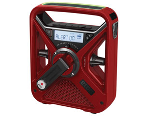 Eton® Solar Crank Emergency Radio & Charger