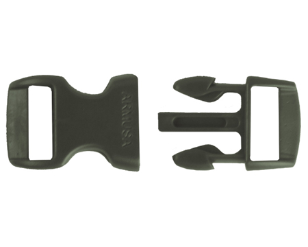 Atwood Rope  3/8-inch Paracord Buckles - Olive Drab