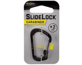 Nite Ize® SlideLock Stainless Steel Carabiner - Black #2