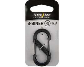 Nite Ize® S-Biner Plastic Double Gated Carabiner - Black #2
